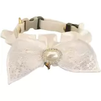 项圈 S 原创公主风蕾丝宠物婚纱牵引礼服中猫猫裙子中小型犬马甲 狗衣服