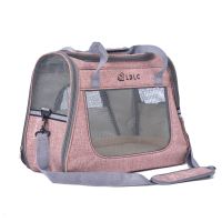 升级款浅粉色 大号猫包外出便携绝育夏天手提宠物包猫咪携带猫笼帆布猫袋狗背包