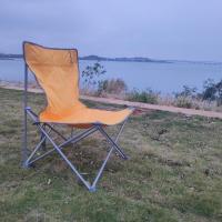 橙色m50205 户外折叠休闲椅 折叠桌椅套装 钓鱼椅 沙滩椅 沙发式椅 折叠椅