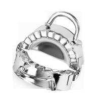 304不锈钢饺子模[小号7.5cm] 一个装 304不锈钢加厚加粗包饺子神器饺子皮水饺模具捏饺子厨房工具