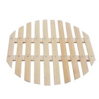 厚竹篦子[20cm] [送屉布] 竹篦子家用蒸锅竹蒸片大号加厚蒸馒头篦子不锈钢蒸屉垫大铁锅篦子