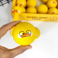 你好鸭弹力球1个装 可爱差不多鸭弹力球60MM大号儿童益智弹跳球蹦蹦球玩具减压跳跳球