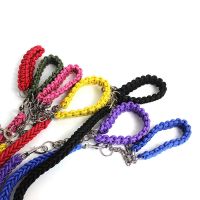 单项圈[默认蓝色 其它色备注] S[8-15斤] 狗狗牵引绳遛狗绳项圈大中小型犬狗链子金毛德牧拉布拉多拴狗绳