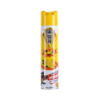 柠檬600ml*1瓶(大容量用半年) 黑猫神杀虫剂喷雾家用无味气雾剂600ml强效速杀苍蝇飞虫蚂蚁跳蚤