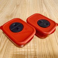 0.26升 迷你盒 2件套 [特百惠 欢宴备餐微波6件套微波炉饭盒便当盒套装上班族长方形迷