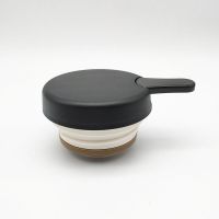 水壶盖[黑色] 304不锈钢保温壶水壶盖咖啡壶盖子保温杯盖头通用配件