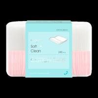 240片/一盒 可绮化妆棉卸妆棉片盒装二合一卸妆用脸部湿敷专用巾眼部唇部厚款