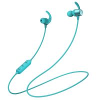 蓝色 EDIFIER/漫步者W280BT磁吸入耳式无线蓝牙线控手机耳机通话长续航