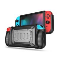 黑加透明 任天堂switch游戏机保护壳,NS游戏机保护套