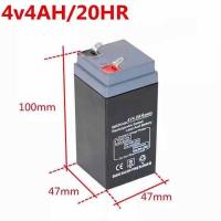 4V普通款/续航5-10天/无赠品 嘉乐迪电子称通用4V蓄电池4v4AH/20HR计价台秤专用电瓶电子秤电池