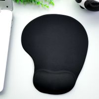 黑色(小弯垫) 梦天韩版鼠标垫护腕创意可爱卡通硅胶护腕垫3D手托手腕垫护腕鼠垫