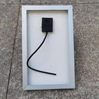 有边框5瓦18伏 1个 太阳能电池板5瓦18V带边框可充12伏电瓶12v蓄电池充电尺寸31x19cm