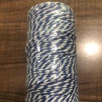 蓝白1.5毫米100米一卷 2mm 绑大闸蟹绳子绑蟹绳青蟹绳大闸蟹包装绳螃蟹绳情趣绳捆蟹绳打包绳