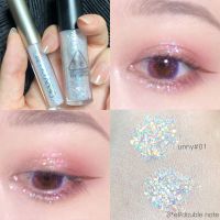 01#炫彩迷光 3*e一滴泪平替 UNNY液体眼影01闪亮晶晶02闪粉珠光防水一滴泪平替眼线卧蚕初学者