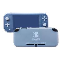 lite机型专用半包半透白软壳 单品(送摇杆帽) Switch lite保护壳硅胶TPU透明软壳nsl彩壳半包可爱收纳包