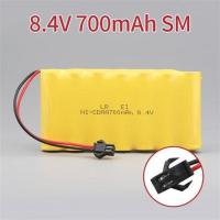 8.4V700毫安SM电池组 7节5号8.4V儿童玩具车遥控车改装汽车模型大容量可充电电池组配件