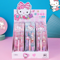 恋上字可爱猫咪流沙钢笔学生专用超萌小仙女粉色送挂件吊坠女孩专用礼物送礼三年级书法练字钢笔替换墨囊刚笔