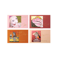 如梦毕加索(四款均发含信封) 高端复古油画生日贺卡节日祝福diy小卡片母亲节教师节情人节礼物