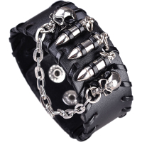G5手链 潮人学生青少年手饰潮流手镯骷髅朋克男士手链韩版潮男个性首饰品