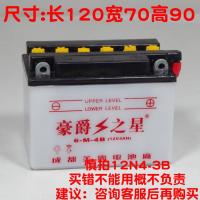12N4-3B(车型极少) 摩托车12V水电瓶建设雅马哈125鬼火踏板车弯梁车110太子150水电池