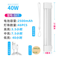 2500mAh长21cm【基础款】 Q21 按钮开关 LED充电灯USB台灯护眼酷毙灯寝室书桌宿舍学生写字磁铁吸附式灯管