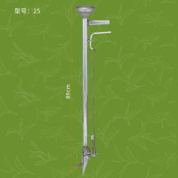 25口径点播器带脚踏 播种器多功能玉米蔬菜花生播种机点播器配件农用手提式种子施肥器