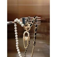 金色耳环 APC152 重量级BI入!小C风混搭摇滚包包吊坠羊皮编织珍珠项链赫本年代