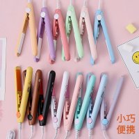 裸机颜色随机发[就一个夹板] 迷你电夹板女拉直发直卷两用直板夹刘海卷发棒迷小型懒人神器熨板