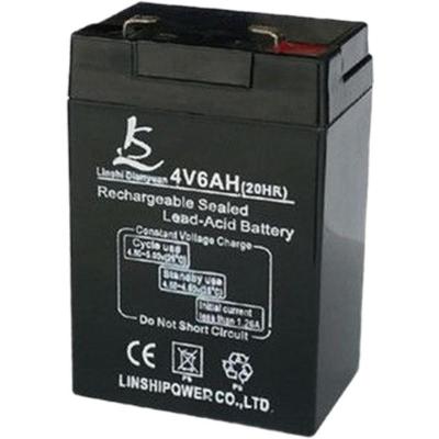 4v6ah 4V6AH蓄电池电子称电瓶4v铅酸电池台称计价秤电池电秤应急灯电瓶