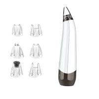 黑白 莹润强效洁面仪三芃毛孔气泡清洁器巧热粉刺吸出器电动吸黑头神器