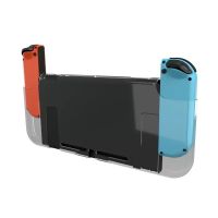 一体透明水晶壳+送摇杆帽 任天堂Switch一体硬壳磨砂橡胶油保护壳NS抽手柄薄款插底座