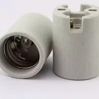 E40室内灯座不防水 E40耐高温户外防水灯座空中捕鱼灯座1KW2KW灯座