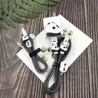 灰色熊猫 华为P40Pro/Mate30/荣耀V30/Nova65数据线保护套耳机充电器保护线