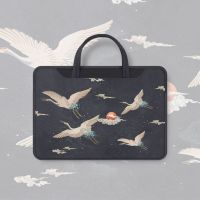 自由飞翔(加厚防震+配拉杆箱带) 平板9.7寸-11寸(通用) 适用苹果笔记本电脑包女手提13macbook12国潮15