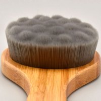 凸点竹炭毛 长柄软毛浴刷洗澡刷搓背孕妇搓澡洗后背背刷刷子沐浴清洗背部神器