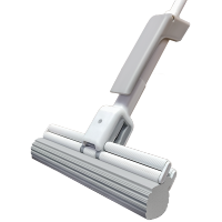 升级款28CM[可折叠/速软/瞬吸]原配一个头 海绵吸水拖把家用免手洗懒人拖把滚轮式可折叠挤水胶棉拖把地拖头