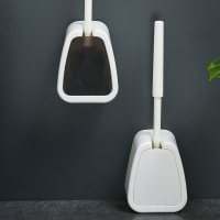 日式创意免打孔浴室厕所卫生间家用壁挂式挂墙马桶刷子带底座套装