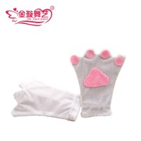 白兔[手套] 单拍不发 M(身高130cm以下) 儿童动物舞台表演服配套青蛙兔子手套爪子马甲大灰狼老虎配饰