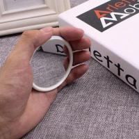 口袋小镜子1个[图案随机] 少女心双面镜子创意便携化妆镜椭圆折叠镜梳子套装随身携带小镜子