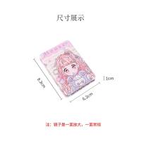 说明：一面常规镜，一面放大镜 迷你小镜子 化妆镜随身便携双面折叠小镜子卡通可爱公主镜少女生迷你梳妆镜