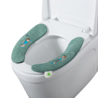 马桶坐垫粘贴扣家用坐便套坐便器垫圈四季通用坐便贴马桶贴圈坐。