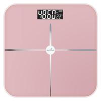 玫瑰粉 电池 电子称体重秤人体秤健康秤家用高精度女生宿舍称重称迷你。