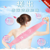 海天蓝[送挂钩] 洗澡神器 懒人 全身搓澡巾搓泥粗砂硅胶搓澡巾男女沐浴刷