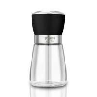 PP盖[低腰矮款]1只装 [50克黑胡椒] 厨房用品胡椒粉研磨器手动胡椒研磨瓶花椒调料瓶磨胡椒器调料罐子