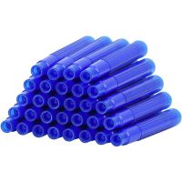 (口径3.4)只发可擦墨囊 +(蓝)10个+1橡皮) 可擦钢笔摩磨擦小学生三四年级初学练字热摩擦钢笔正姿晶蓝色墨胆