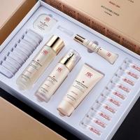 茵芭莎益生元传明酸沁透套装 茵芭莎益生元传明酸嫩滑肌肤精华保湿洁面面膜补水护肤品套装礼盒