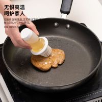 耐高温油刷 日本硅胶油刷带瓶抹油耐高温油刷子厨房烙饼油刷烧烤油刷挤压油刷