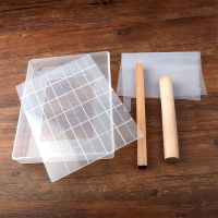 活底款5件套 烘焙活底牛轧糖磨具家用diy雪花酥不粘盘带切割线手工牛轧糖工具