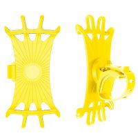 黄颜色 电动车手机架导航支架摩托车外卖骑手车载自行车电瓶车手机机支架