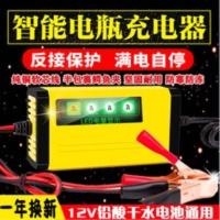 升级版智能12V踏板摩托车电瓶充电器12伏铅酸蓄电池全自动充电机 升级版智能12V踏板摩托车电瓶充电器12伏铅酸蓄电池全